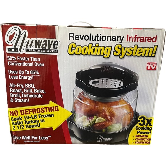 Nuwave Other - NuWave Pro Infrared Oven 20329 1500W 120V Digital Control Black w/ Lid